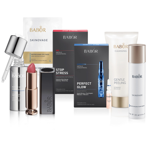 Förbered dig inför din stora dag med vårt Wedding Beauty Set, inkluderande en voucher på valfri BABOR-behandling till ett värde av 100 kr. Wedding-Beauties