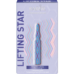 Tre perfekt koordinerade ampuller, en anti-age kur med föryngrande effekt. Lifting Star