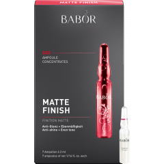 Engångsdos av aktivt koncentrat - mer aktivt än ett serum. Matte Finish