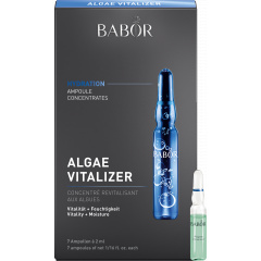 Engångsdos av aktivt koncentrat - mer aktivt än ett serum. Algae Vitalizer