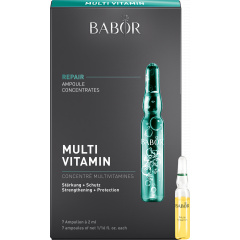 Engångsdos av aktivt koncentrat - mer aktivt än ett serum. Multi Vitamin
